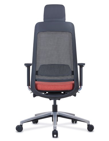 Кресло KRESLALUX FILO-A1 (Black + Jacinth) эргономичное