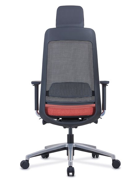 Кресло KRESLALUX FILO-A1 (Black + Jacinth) эргономичное