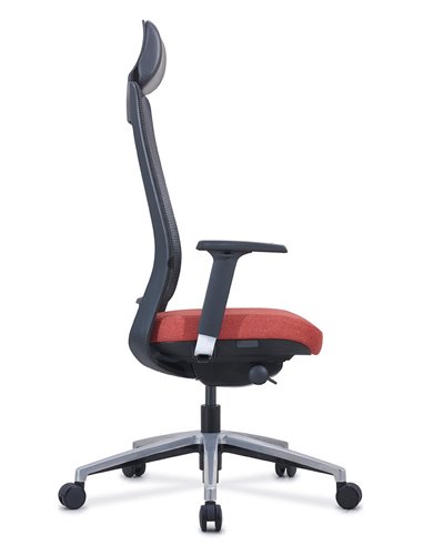 Кресло KRESLALUX FILO-A1 (Black + Jacinth) эргономичное
