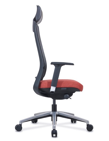 Кресло KRESLALUX FILO-A1 (Black + Jacinth) эргономичное