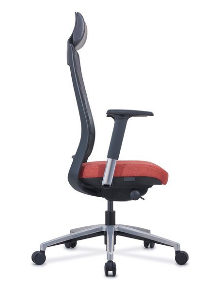 Кресло KRESLALUX FILO-A1 (Black + Jacinth) эргономичное