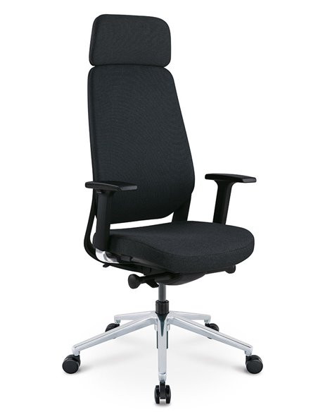 Кресло KRESLALUX FILO-A (Black + Black) эргономичное
