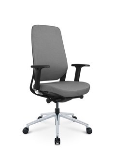 Кресло KRESLALUX FILO-B (Grey + Grey), эргономичное