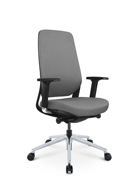 Кресло KRESLALUX FILO-B (Grey + Grey), эргономичное
