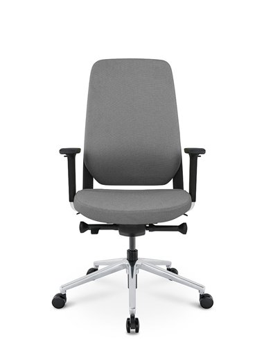 Кресло KRESLALUX FILO-B (Grey + Grey), эргономичное