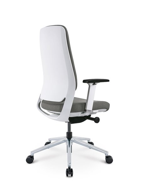 Кресло KRESLALUX FILO-B WHITE (Grey + Grey) эргономичное