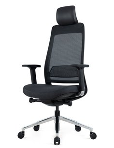 Кресло KRESLALUX FILO-A1 (Black + Black) эргономичное 2