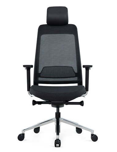 Кресло KRESLALUX FILO-A1 (Black + Black) эргономичное