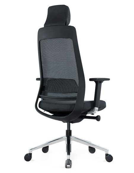 Кресло KRESLALUX FILO-A1 (Black + Black) эргономичное