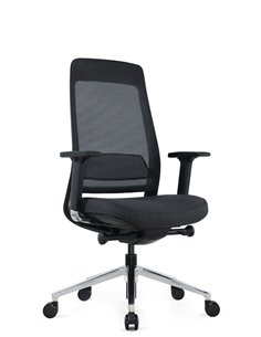 Кресло KRESLALUX FILO-B1 (Black + Black) эргономичное