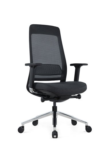 Кресло KRESLALUX FILO-B1 (Black + Black) эргономичное