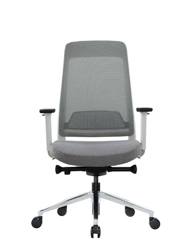 Кресло KRESLALUX FILO-B1 WHITE (Grey + Grey) эргономичное
