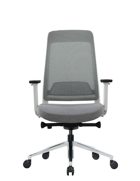 Кресло KRESLALUX FILO-B1 WHITE (Grey + Grey) эргономичное