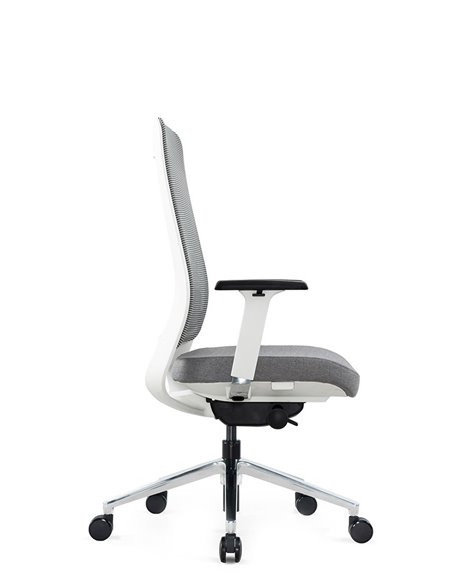 Кресло KRESLALUX FILO-B1 WHITE (Grey + Grey) эргономичное