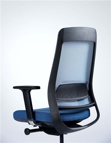 Кресло KRESLALUX FILO-B1 BLACK, эргономичное