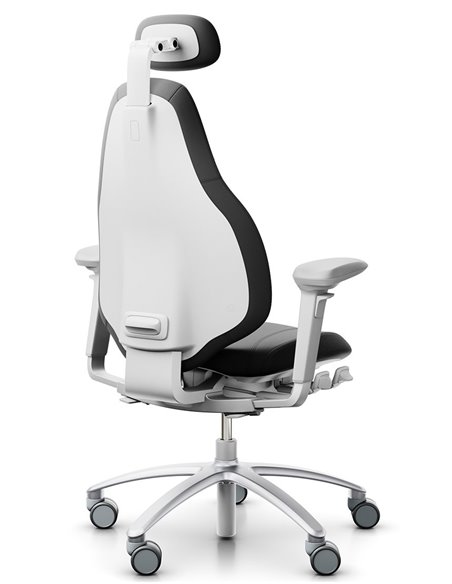 Кресло FLOKK RH MEREO 220 SILVER GREY, кожаное