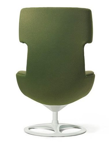 Кресло OKAMURA LIVES LOUNGE Dark Green, тканевое