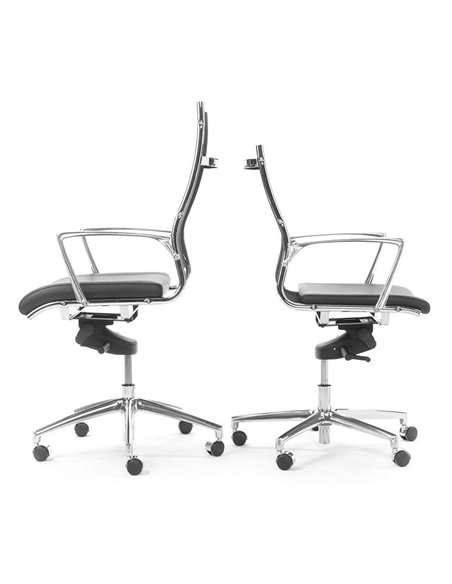 Кресло SITIA HAVANA MID BACK, кожаное