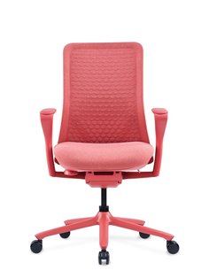 Кресло KRESLALUX POLY ROSE, тканевое, розовое 2