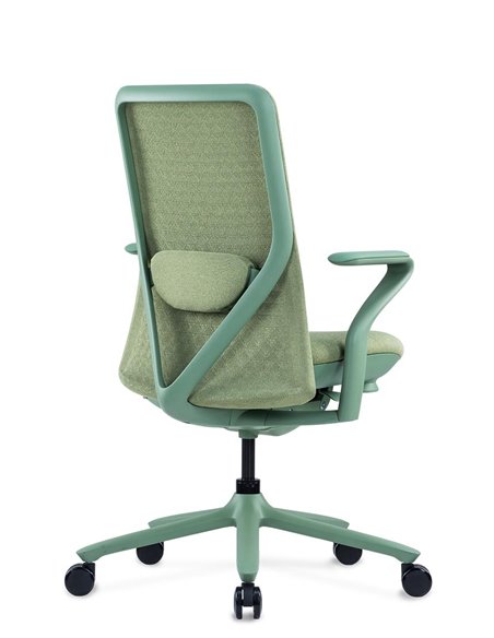 Кресло KRESLALUX POLY NILE GREEN, тканевое, салатовое