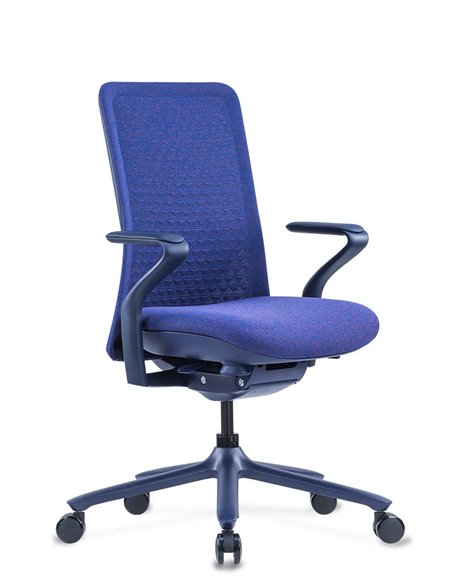 Кресло KRESLALUX POLY PURPLE BLUE, тканевое, фиолетовый