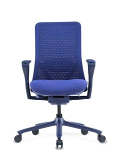 Кресло KRESLALUX POLY PURPLE BLUE, тканевое, фиолетовый 2