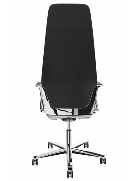 Кресло руководителя ZÜCO SIGNO SG 605, кожаное, midnight black