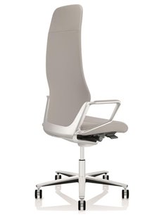 Кресло руководителя ZÜCO SIGNO SG 605, кожаное, platin grey 2