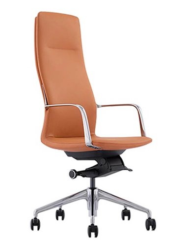 Крісло керівника FK004-A13, шкіряне, в стилі мінімалізм