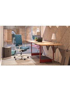 Кресло KLOBER MERA DIAMOND 94 (ONYX), эргономичное, для дома и офиса 2