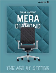 Кресло KLOBER MERA DIAMOND 94 (ANTHRAZIT), эргономичное, для оператора 2