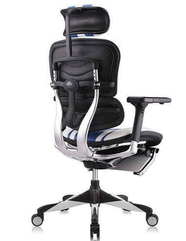 Кресло компьютерное ERGOHUMAN ELITE GAMING MARS (M-EHPE-AB-HAL-MLBL), эргономичное