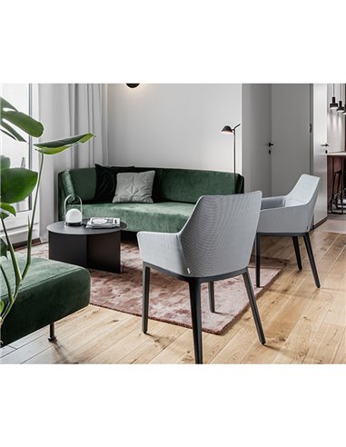 Кресло PROFIM CHIC 20HW, мягкое, на деревянных ножках
