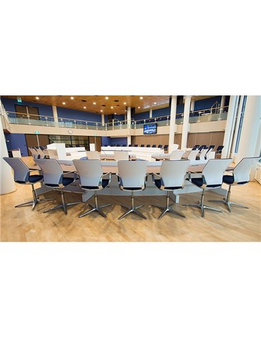 Кресло KLOBER MOTEO STYLE MOT81 CONFERENCE, тканевое