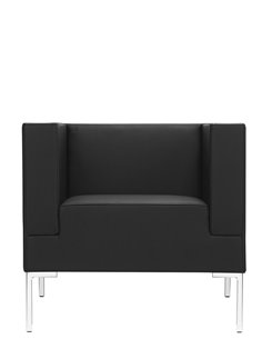Кресло SITLAND MATRIX ARMCHAIR, кожаное, для посетителей