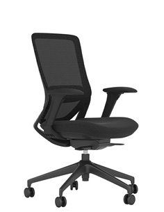 Кресло KRESLALUX SWIFT GMB DARK GREY, для оператора, эргономичное