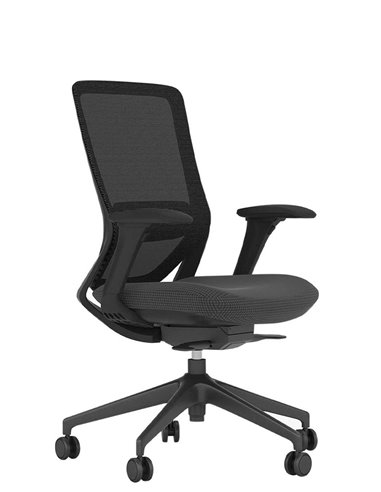 Кресло KRESLALUX SWIFT GMB LIGHT GREY, для оператора, эргономичное