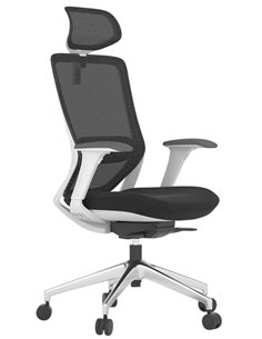 Кресло KRESLALUX SWIFT GHW DARK GREY ALU, эргономичное