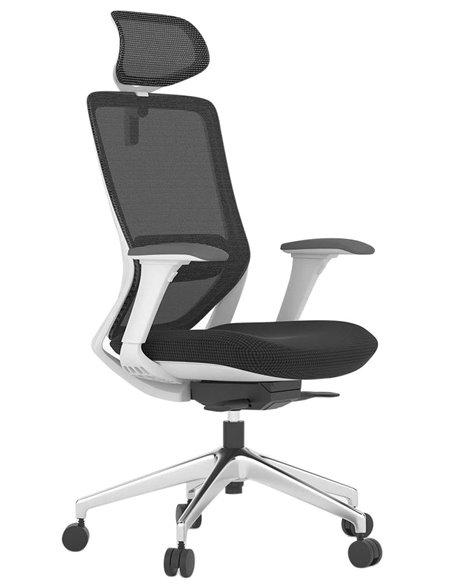 Кресло KRESLALUX SWIFT GHW DARK GREY ALU, эргономичное