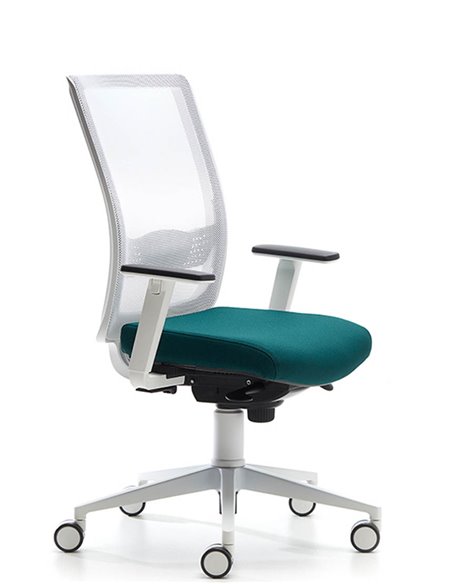 Кресло VAGHI BURSA RETE EVOLUTION WHITE, для оператора, эргономичное