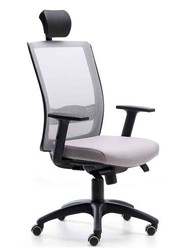 Кресло VAGHI BURSA RETE EVOLUTION BLACK, офисное, черный корпус