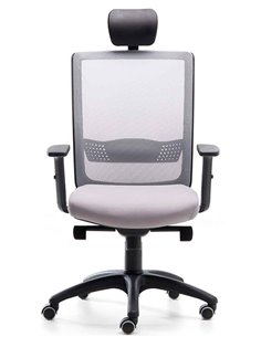 Кресло VAGHI BURSA RETE EVOLUTION BLACK, офисное, черный корпус 2