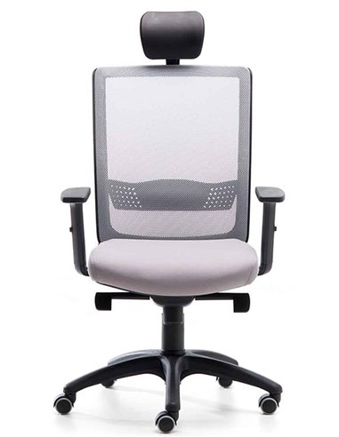 Кресло VAGHI BURSA RETE EVOLUTION BLACK, офисное, черный корпус