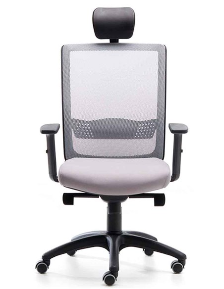 Кресло VAGHI BURSA RETE EVOLUTION BLACK, офисное, черный корпус