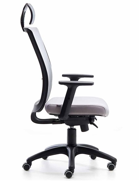 Кресло VAGHI BURSA RETE EVOLUTION BLACK, офисное, черный корпус