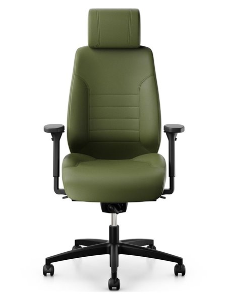 Кресло GIROFLEX 60 (9829), кожаное, 24/7, эргономичное