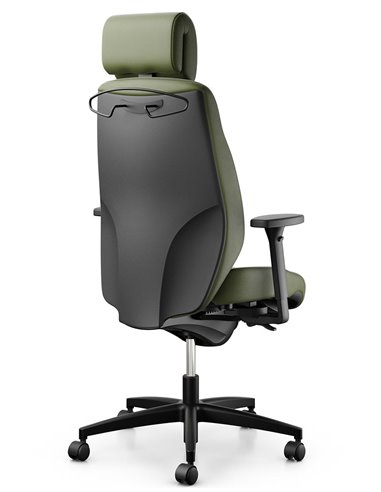Кресло GIROFLEX 60 (9829), кожаное, 24/7, эргономичное