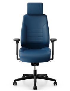 Кресло GIROFLEX 60 (9829), кожаное, 24/7, для руководителя