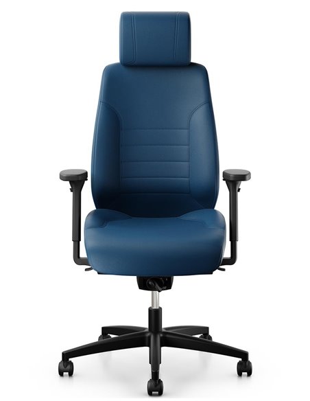 Кресло GIROFLEX 60 (9829), кожаное, 24/7, для руководителя