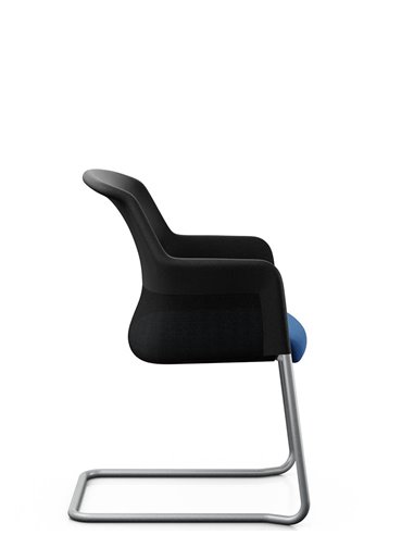 Кресло GIROFLEX 434-7013, для посетителей, на полозьях